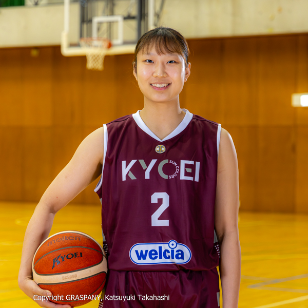＜ポジション＞C   ＜出身校＞上磯ミニバス→大野中学校→札幌山の手高等学校   ＜コメント＞チームのためになることを考えて動く