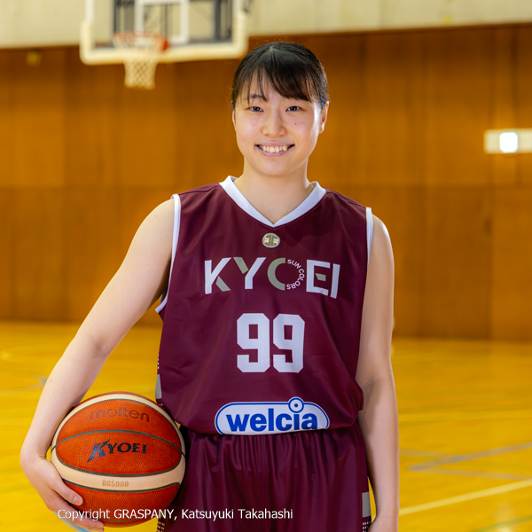 ＜ポジション＞F   ＜出身校＞土呂ミニバス→土呂中学校→正智深谷高等学校   ＜コメント＞信頼されるプレーヤーになる