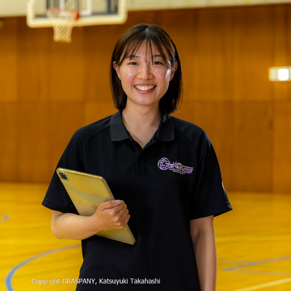 ＜ポジション＞manager   ＜出身校＞外町フレンズ・唐津第一中学校・精華女子高等学校   ＜コメント＞みんなを支える