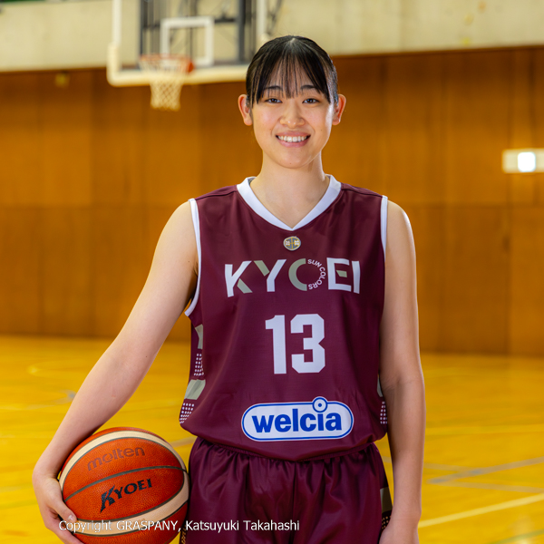 ＜ポジション＞G   ＜出身校＞八雲学園中学校・八雲学園高等学校   ＜コメント＞みんなから信頼を得られるようなシューターになる