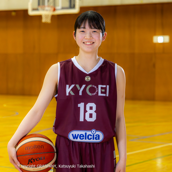 ＜ポジション＞F   ＜出身校＞古川ウィンズ・古川中学校・聖和学園高等学校   ＜コメント＞限界突破